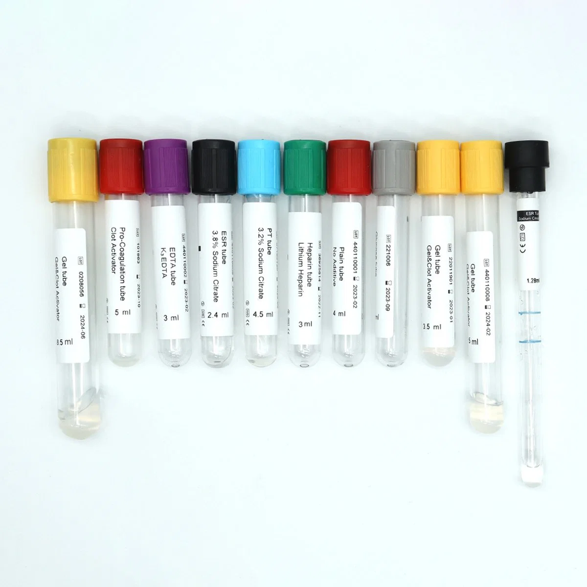 Disposable Vacuum Blood Collection Tube for Laboratory