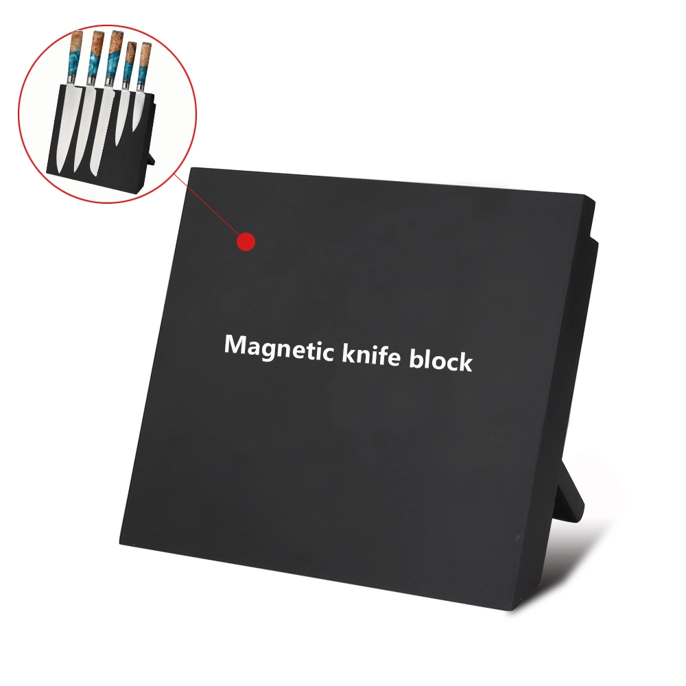 Hip-Home Black Magnetic Knife Stand Großhandel/Lieferant Küche Messer Block