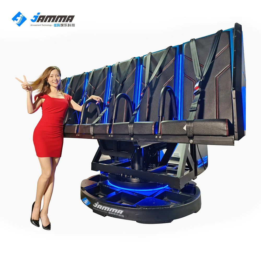 6p 9d Vr Cinema Virtual Reality Cinema Vr Games Equipment with 180 Degree Motion Chair Platform