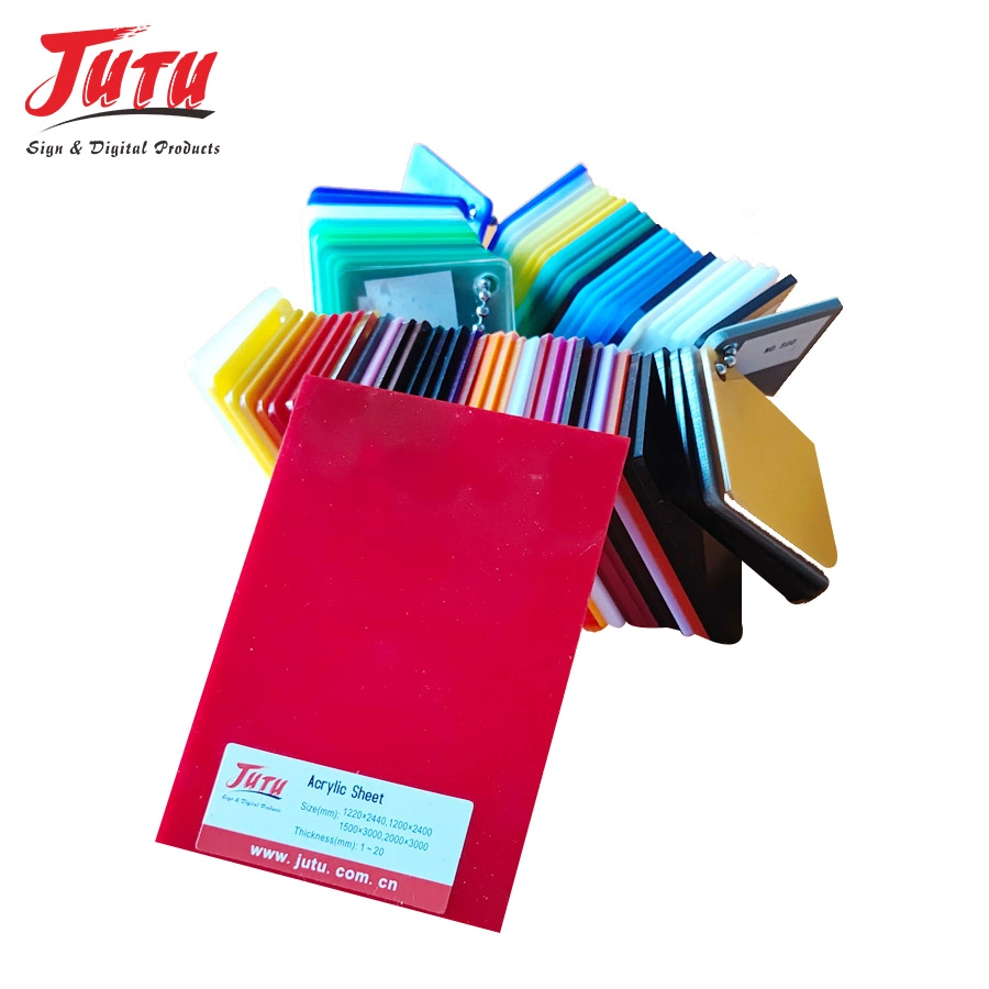 Heat Resistant Excellent Light Transmittance Advertising Material Extra Thick Acrylic Sheet Product