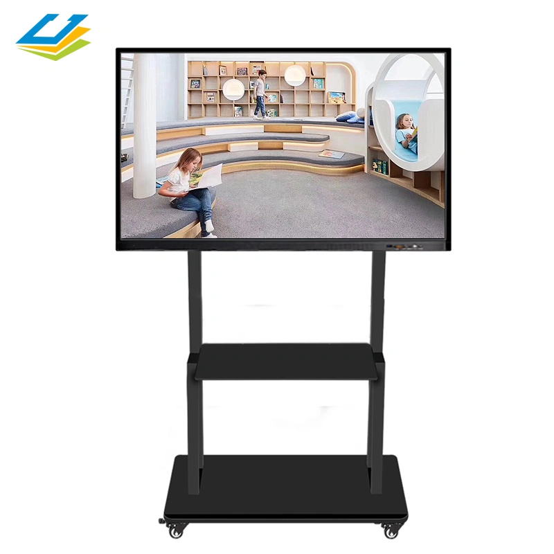 55 65 75 86 Inch 20 Finger Touch Screen Monitor Educational Equipment Interactive Board Whiteboard Smart Board for School