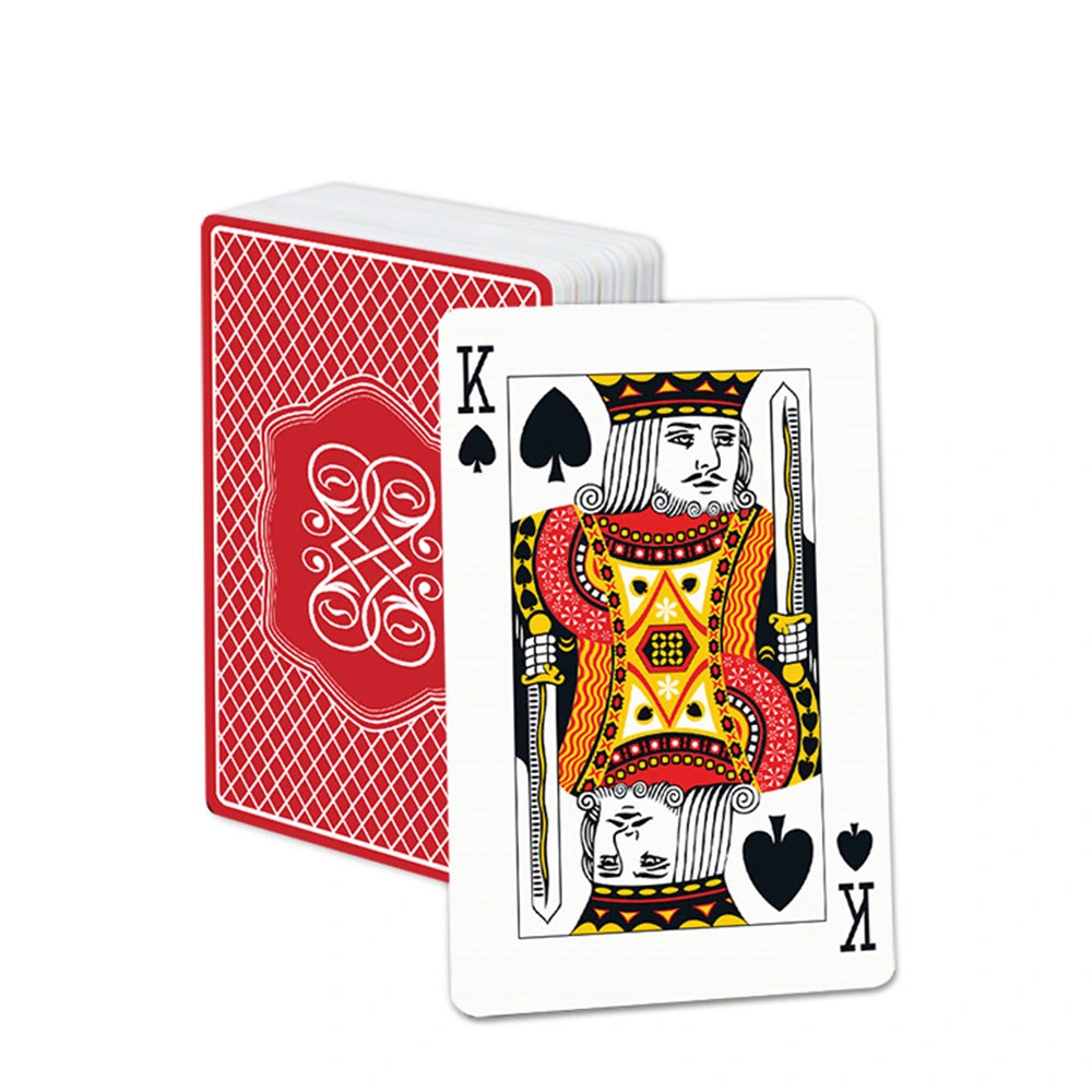 Großhandel wasserdichte Kunststoff PVC Custom Playing Card