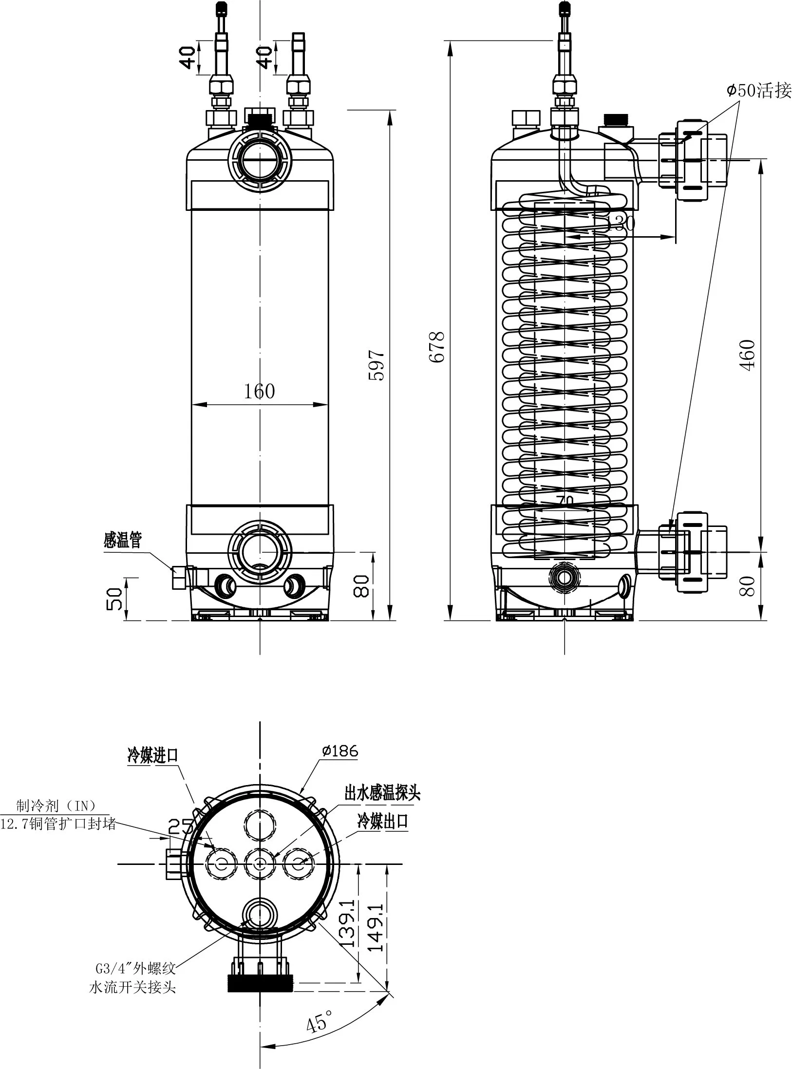 Pool Water Heat Exchanger with High Efficiency Good Quality