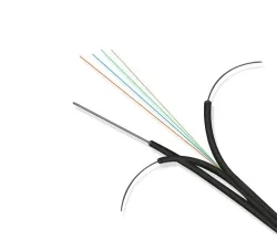 Outdoor and Indoor Drop Cable Telecom Single Mode Optical Fiber Cable