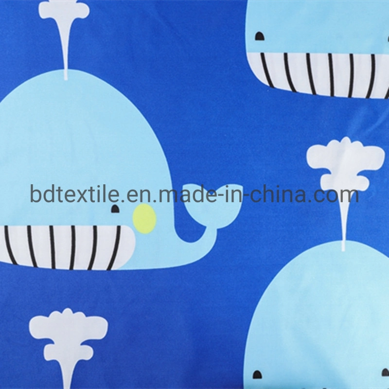 OEM Wholesale/Supplier Cartoon Printed Bed Sheet 100% Polyester Fabric for Home Textile