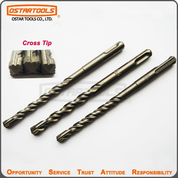 SDS Max Hammer Drill Bits Cross Tip