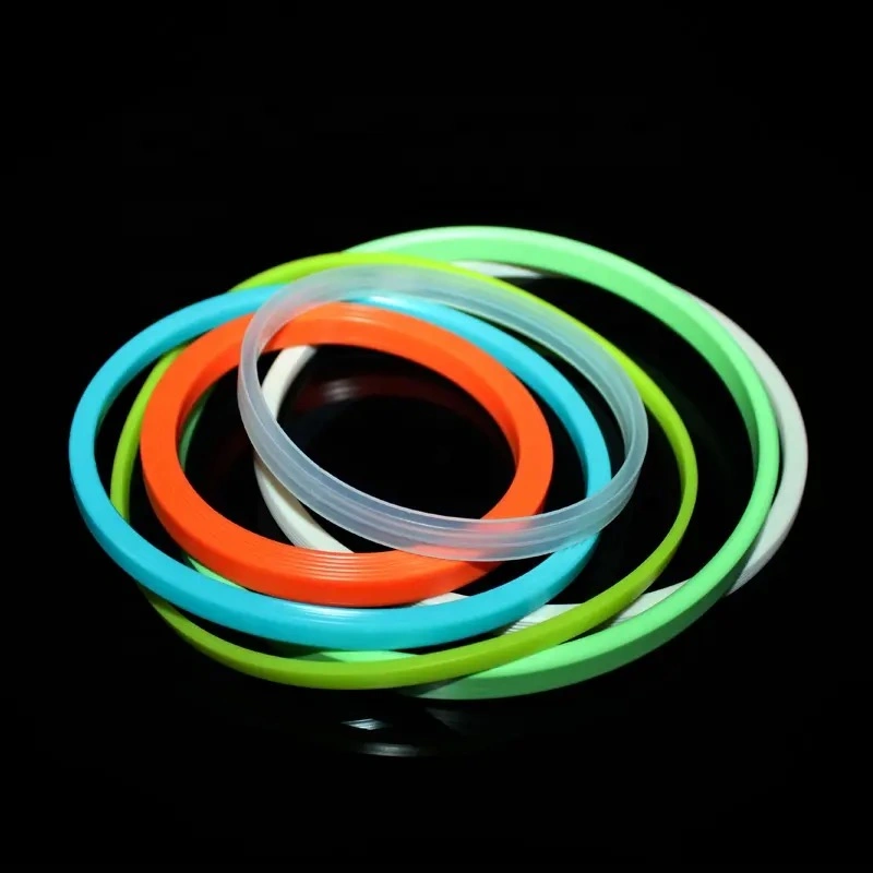 OEM ODM Food Grade Soft Flexible Silicone Seal Ring Silicone Seals O Rings Seal Ring for Jar Lids