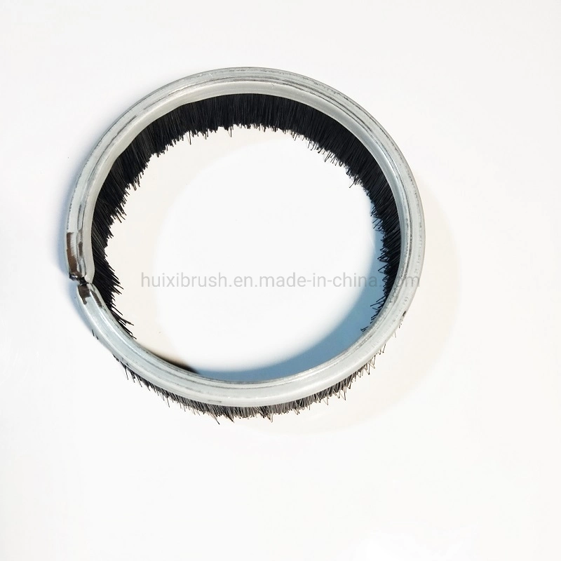 Ring Disk Rotary Nylon Bristle Seal Cleaning Brush