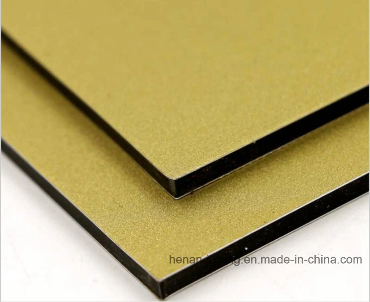 Polyester Coating Interior Wall Decoration Wooden Aluminum Composite Panel (ALD-8853)