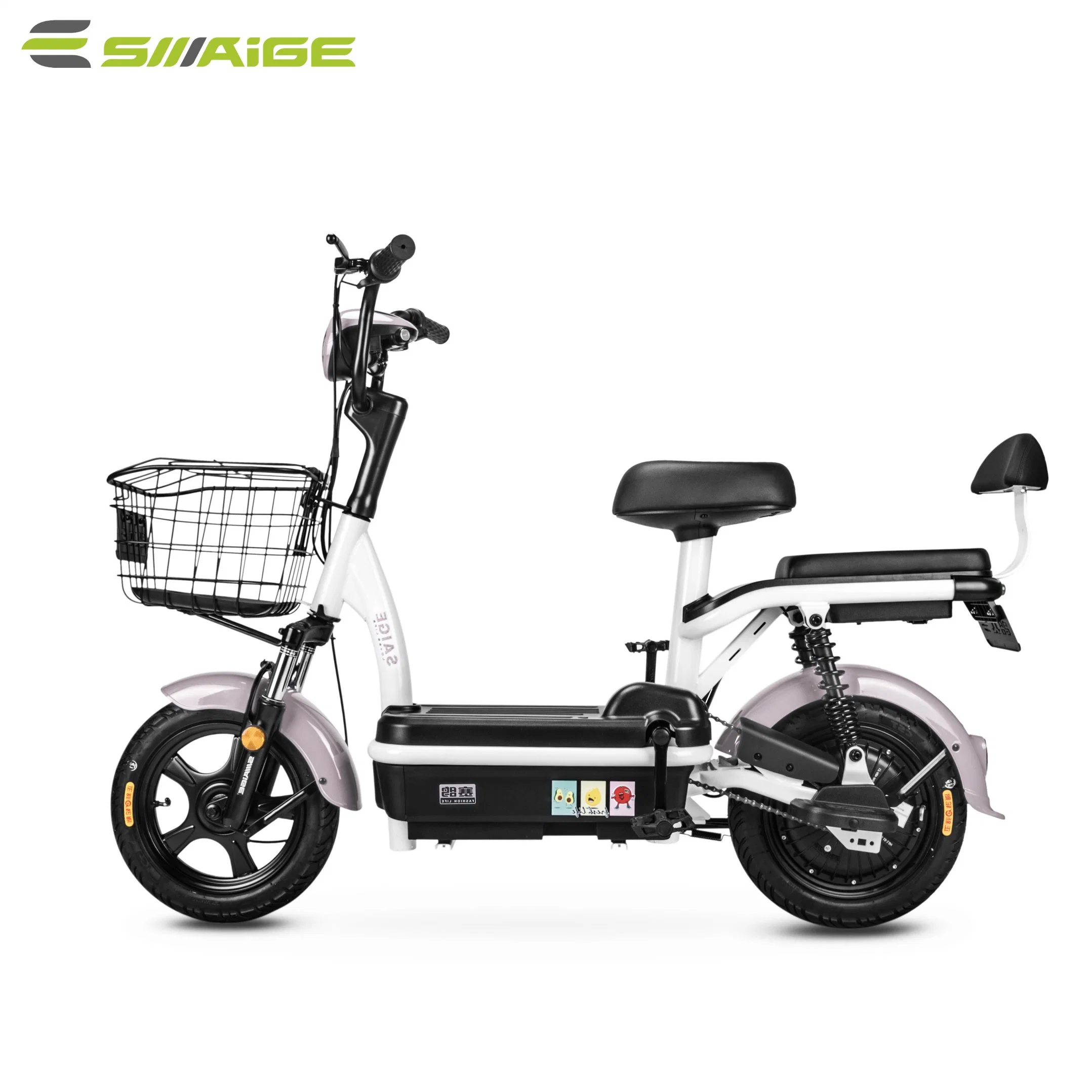 Saige 400W 48V 20ah 45km/H High Speed 2 Wheel City Elektrischer Roller Roller für Erwachsene kleinen Tank