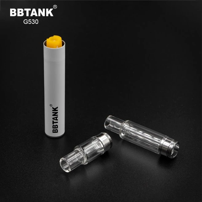 Bbtank All Glass Disposable Vape 1g 0.5g Delta Thick Oil Vaporizer Pen