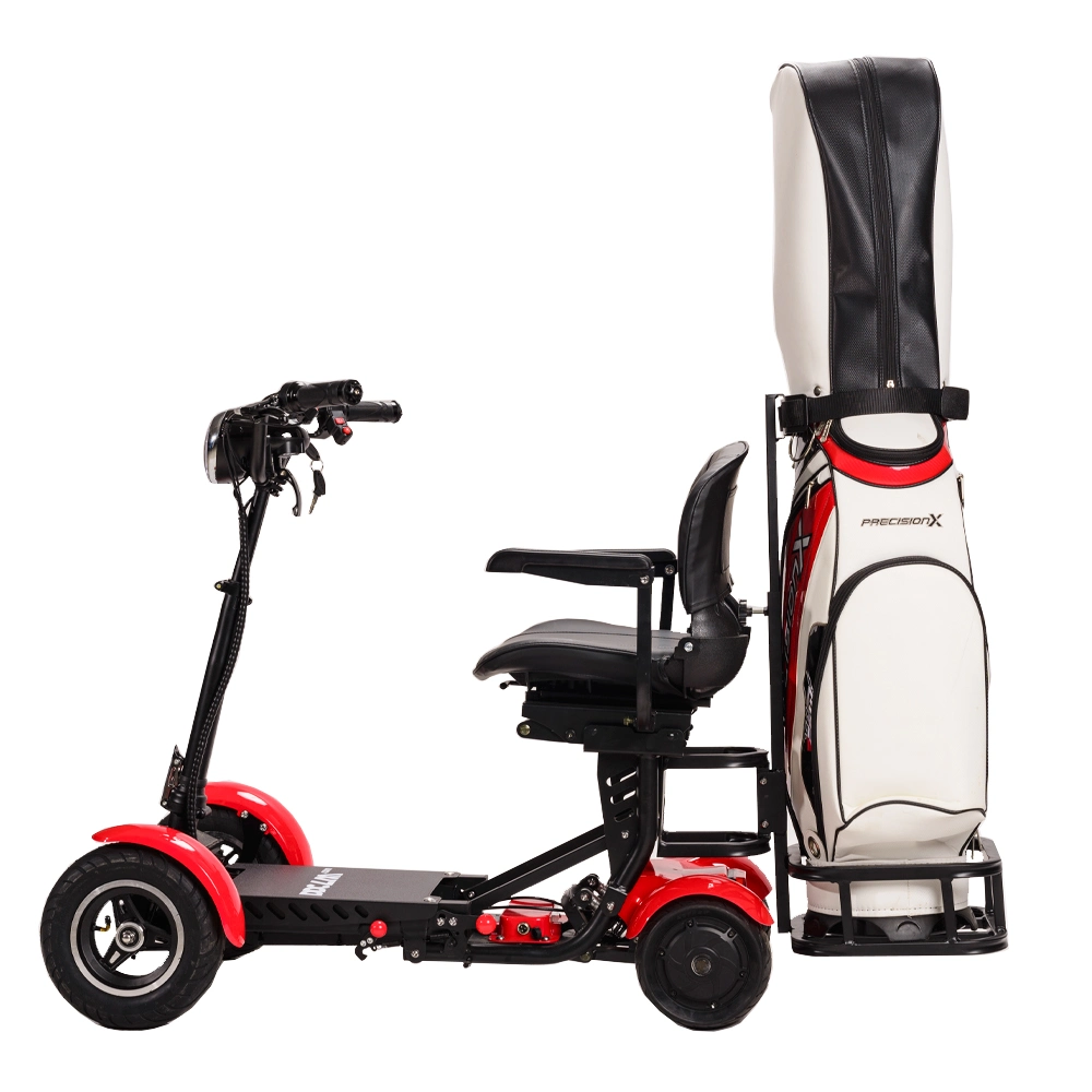 Powerful Fat Tire 4 Wheels Easy Folding Electric Mobility Golf Scooter Super Smart