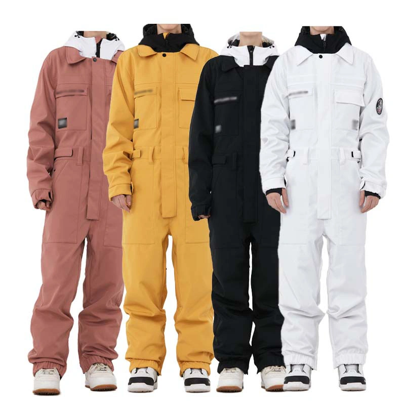 Wear-Resistant 100% Polyester High quality/High cost performance  Outdoor Sports Snow Ski Jumpsuit