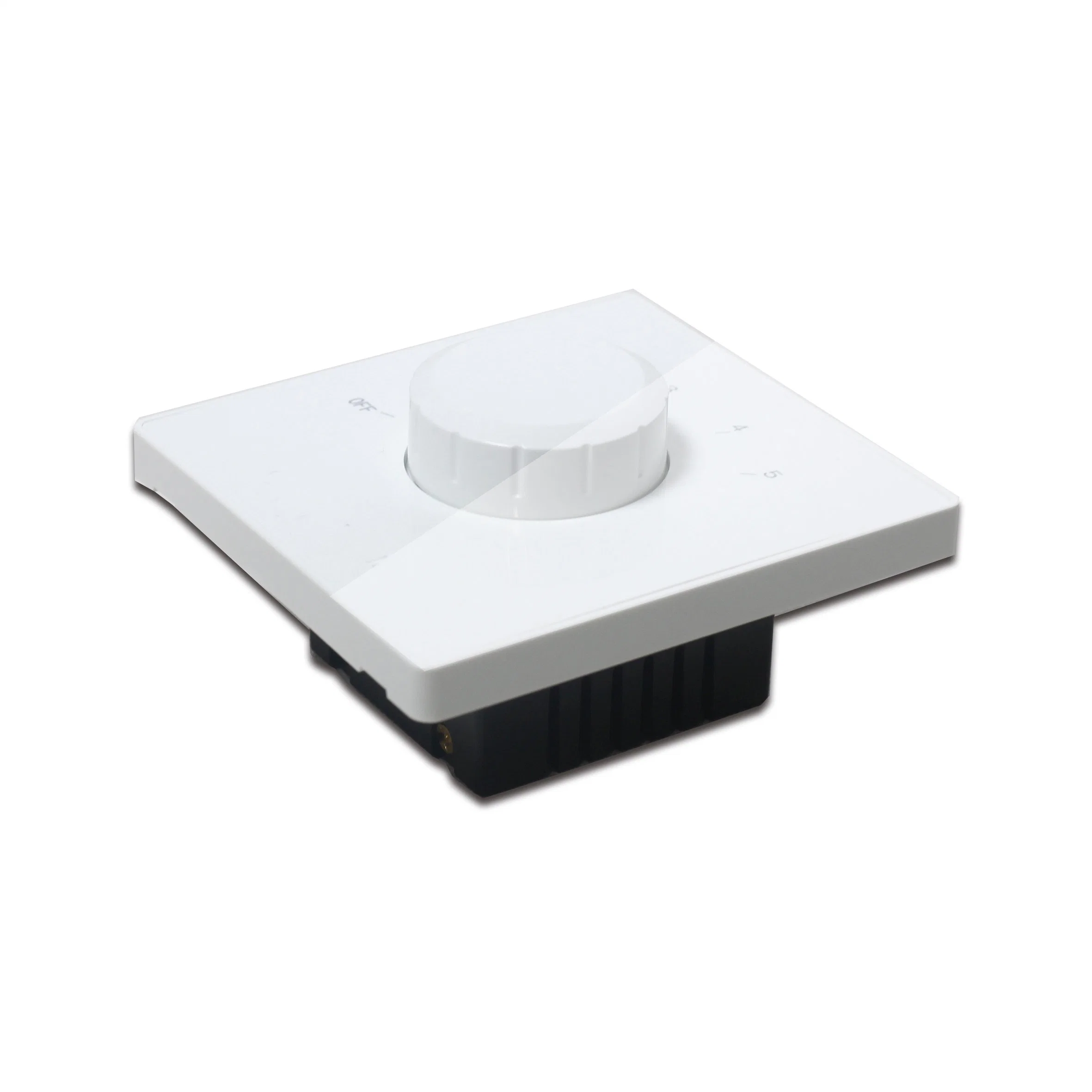 4-8 Ohm 2*30W White Black Mini 86 Standard Volume Control with 5 Steps for Home Audio System