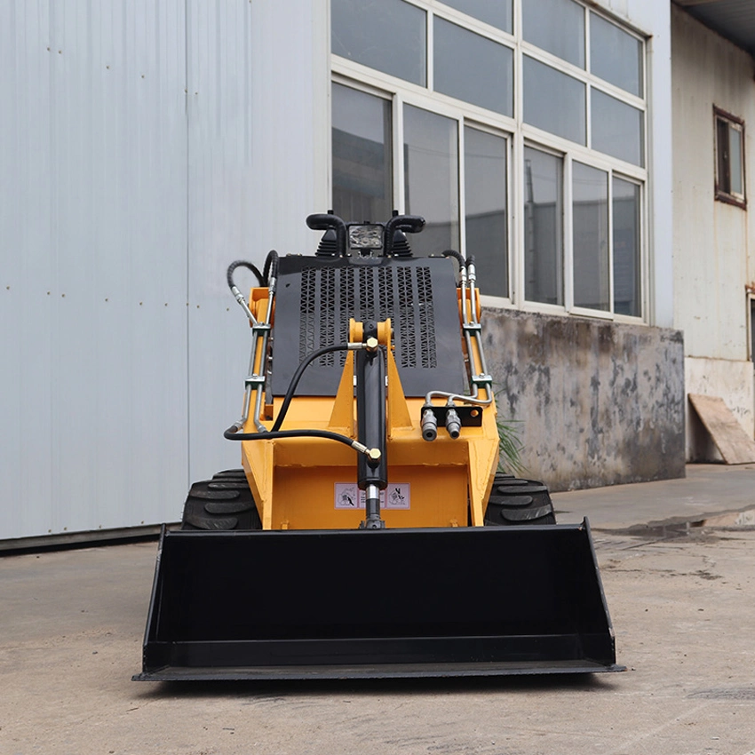 Sdjg CE EPA 13.5HP 25HP 4WD Diesel Gasoline Wheel Narrow Compact Small Mini Skid Steer Loader