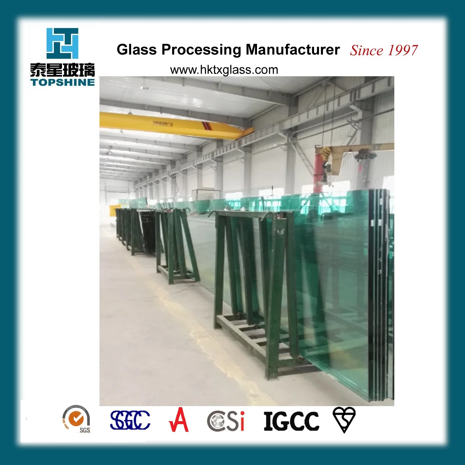 Safety Tempered Glass for Building and Furniture