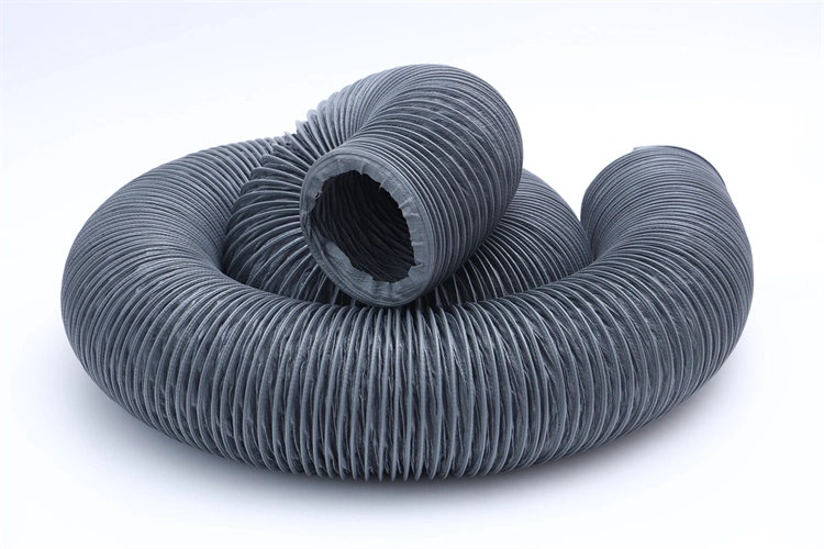 Fil d'acier spiralé 11 pouces à l'intérieur du tuyau de ventilation flexible isolé ventilation Conduit conduit d'air en tissu de nylon