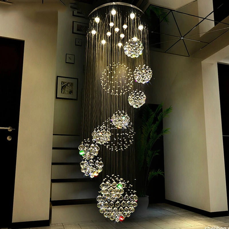 Modern K9 LED Crystal Chandelier Crystal Lamp Entrance Light (WH-NC-29)