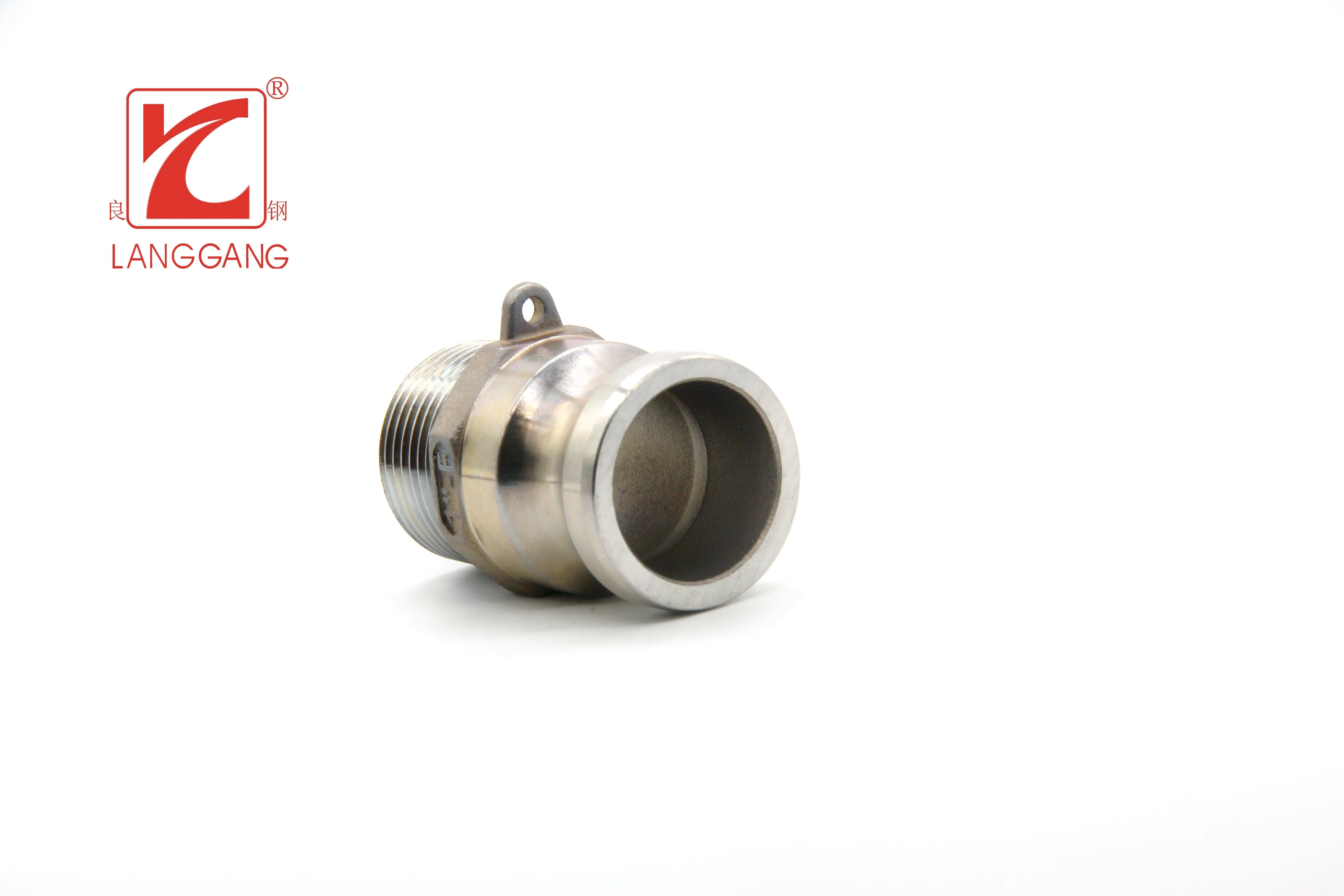 Standard 304 Stainless Steel Casted BSPT Male Thread Adaptor Camlock From Original Factory