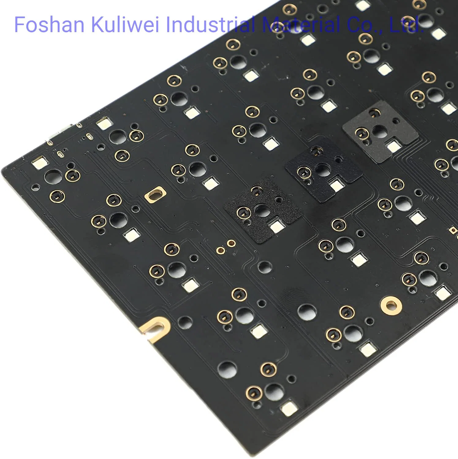 Poron PE EVA Switch Pads Switch Buffer Foam for Hotswappable PCB Soldered