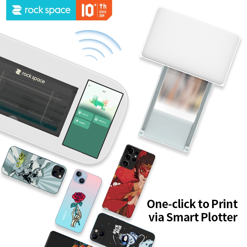 Rock Space Printer Portable Instant Printer Dye Sublimation WiFi Picture Phone Skin Printer