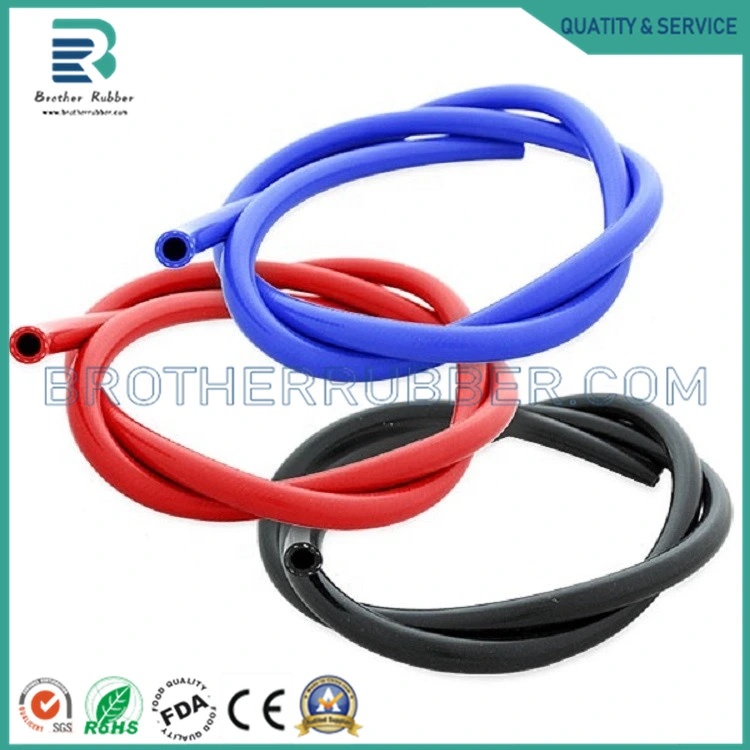 Heat Resistant Colored Durable Soft Transparent Inflatable Silicone Rubber Tube Tubing Hose