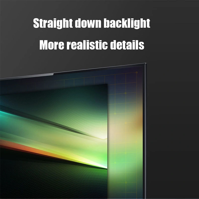 Personalizar al por mayor Android 4K de 65 pulgadas Anti-Blue Light LED televisor inteligente