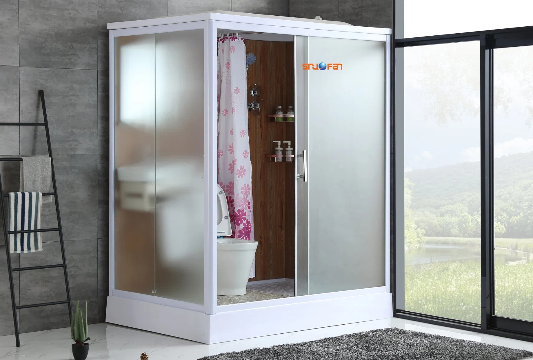 Portable Prefab All in One Bathroom for Hotel or Epidemic Bathroom