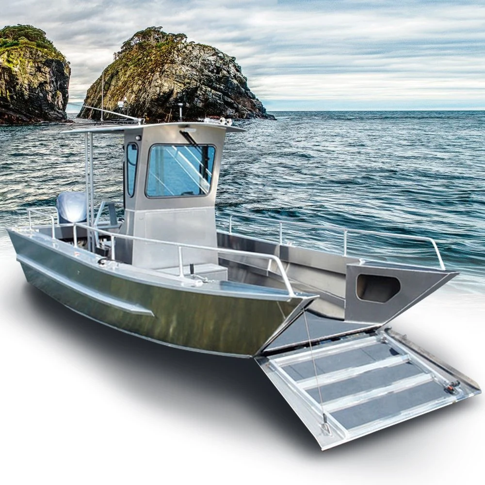 2022 New Hot Kinocean Aluminum Fishing Craft Boat Equipped with Fishfinder in Selling