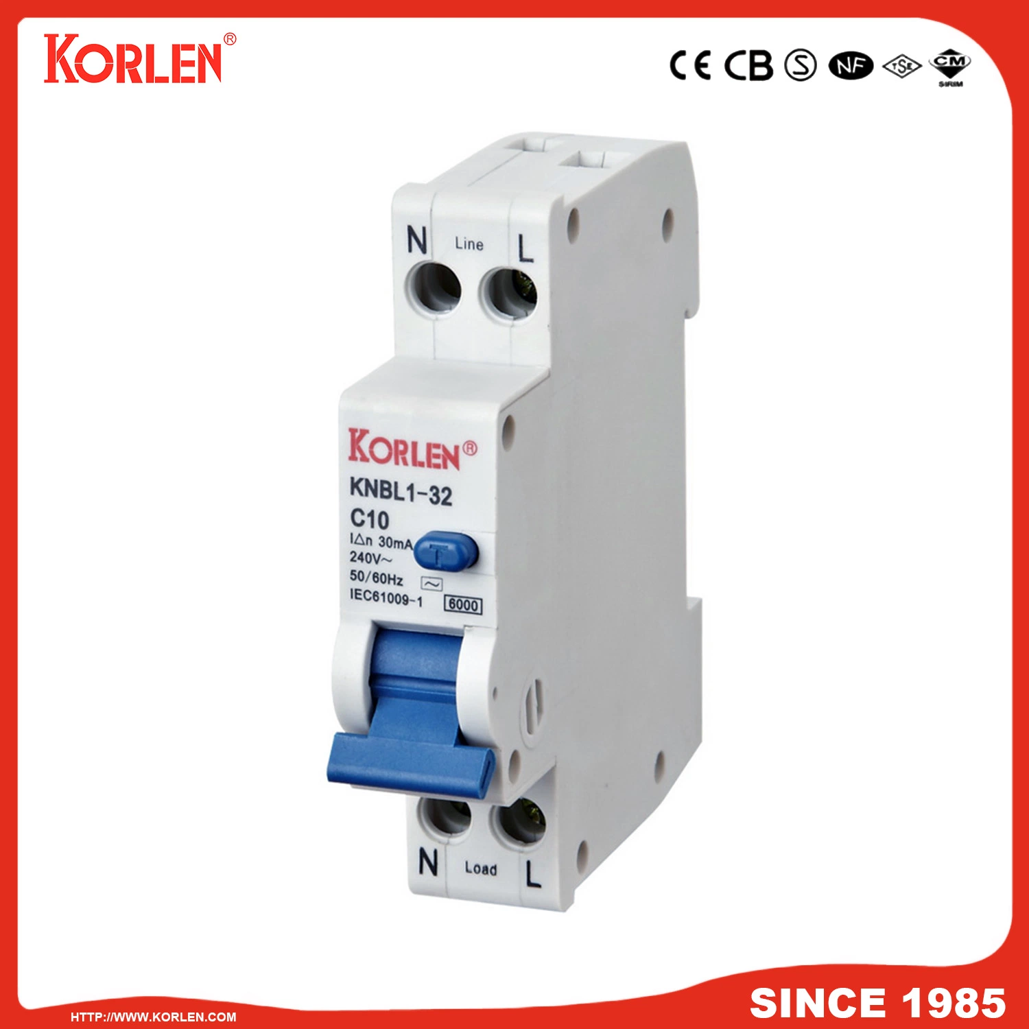 High Voltage Indoor Vacuum Circuit Breaker Knbl1-32