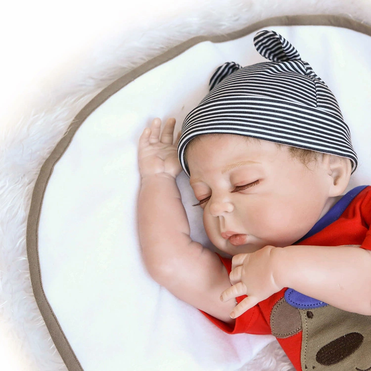 22" 55cm Newborn Reborn Doll Soft Silicone Baby Reborn Realistic Reborn for Children Gift Washable