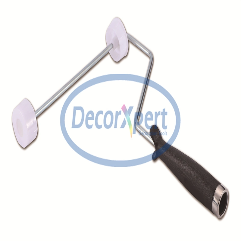 Flat Brush Plant Roller Plastic Handle