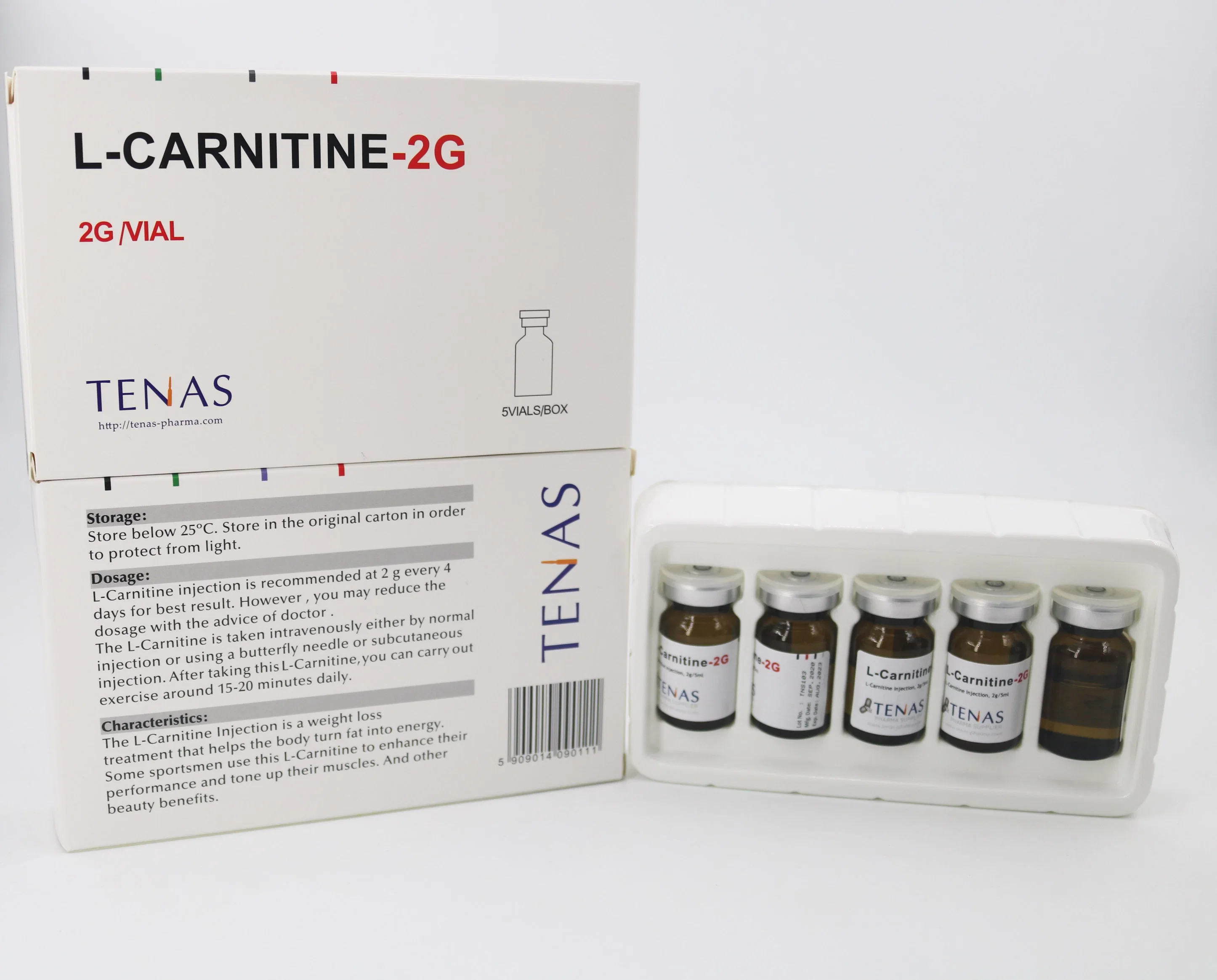 Emagrecimento e Beleza Perda de Peso Injeção de Levocarnitina L-Carnitina