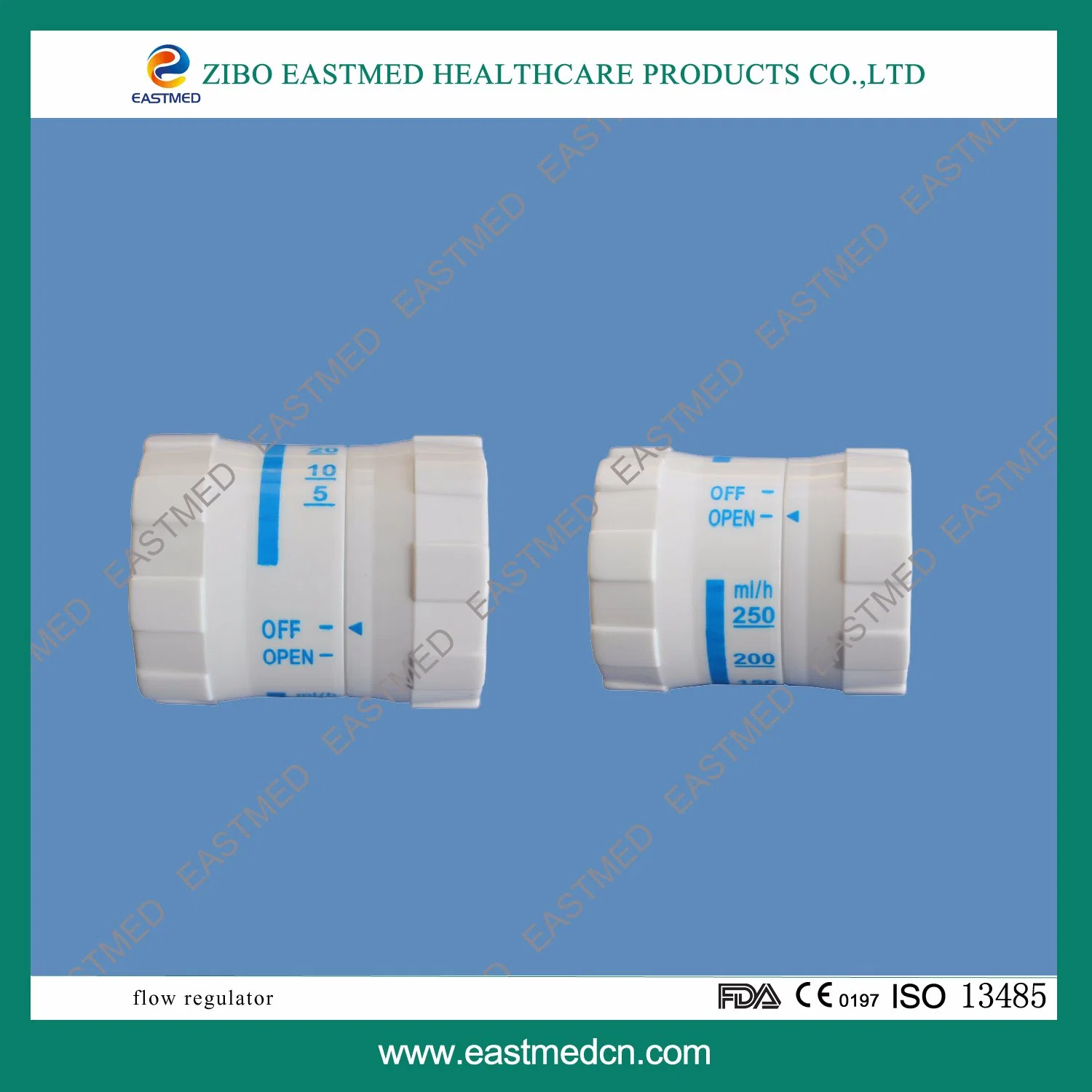 Medical Latex Disposable IV Flow Regulator with ISO