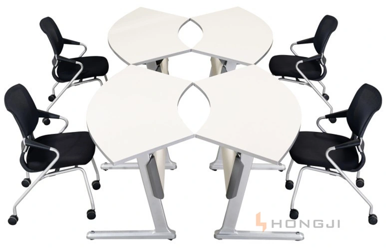 Office Conference Training Middle Primary School Student Double Chair Desk