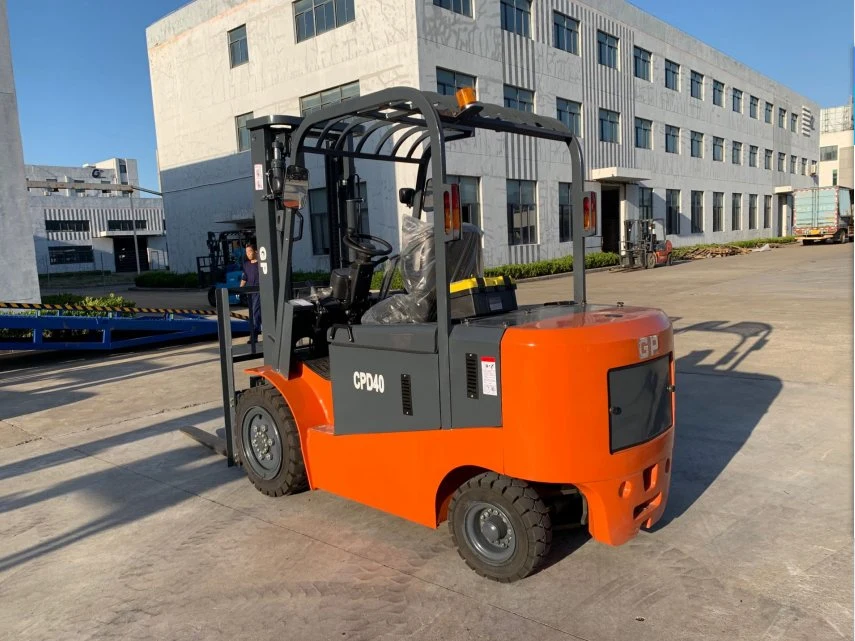 4-5 T Four Wheel Electric Forklift Truck Curtis Electric Controller