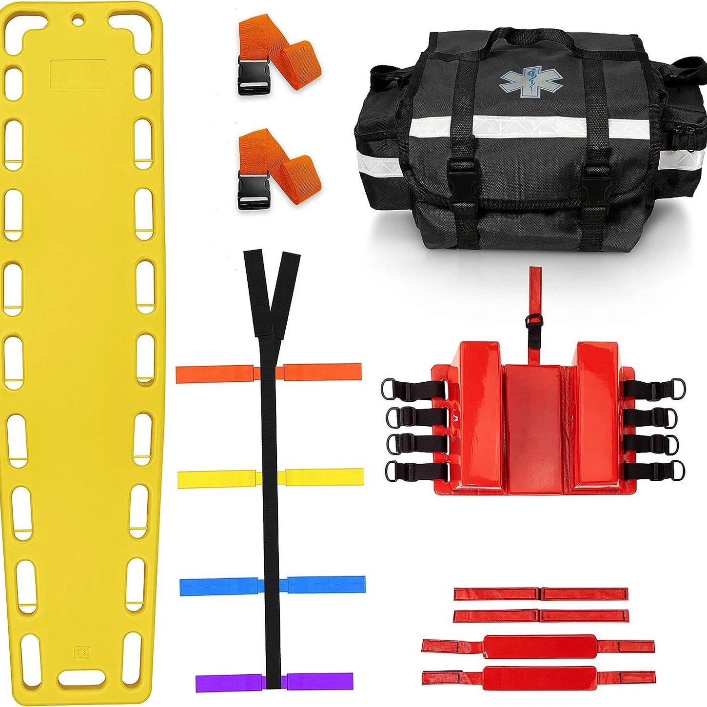 Correa de tela de nylon multicolor Spider aprobada por Medmount CE/ISO/FDA para Placa de columna usando