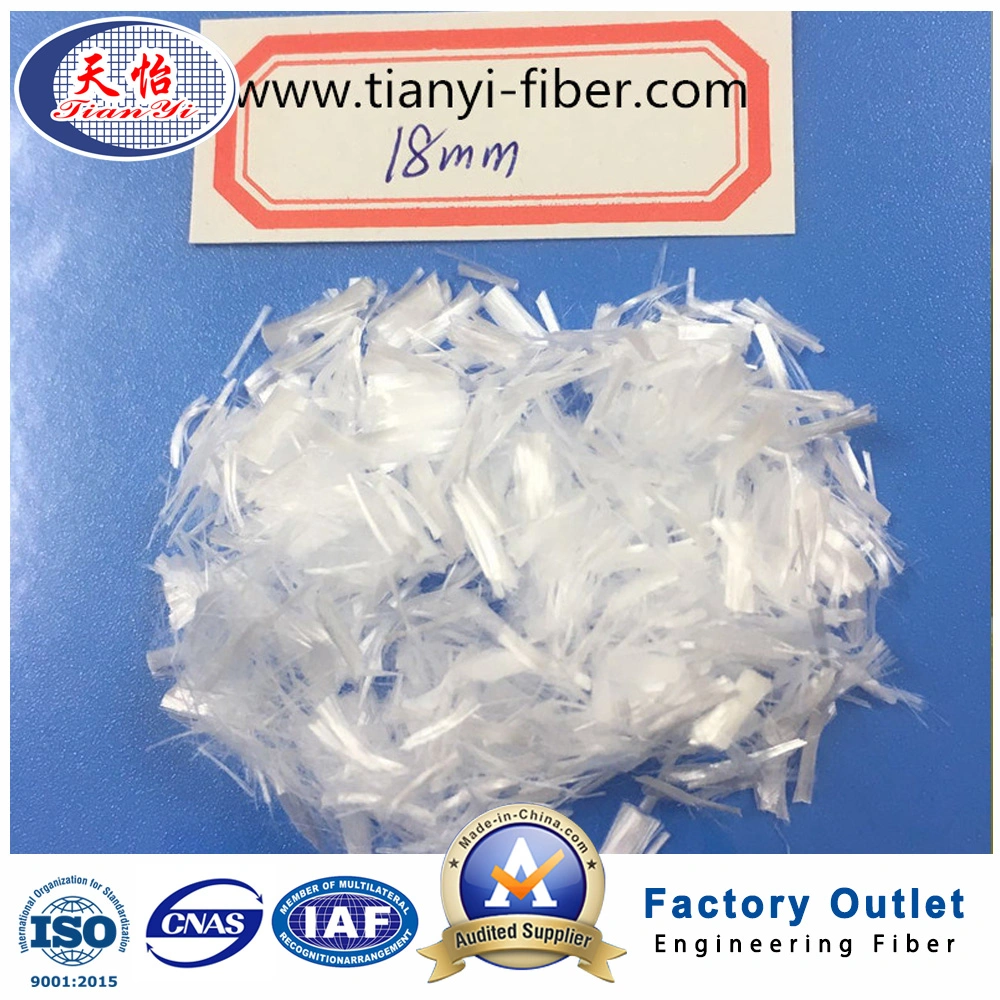 Anti Crack 3mm Micro Chopped Synthetic Polypropylene Fiber