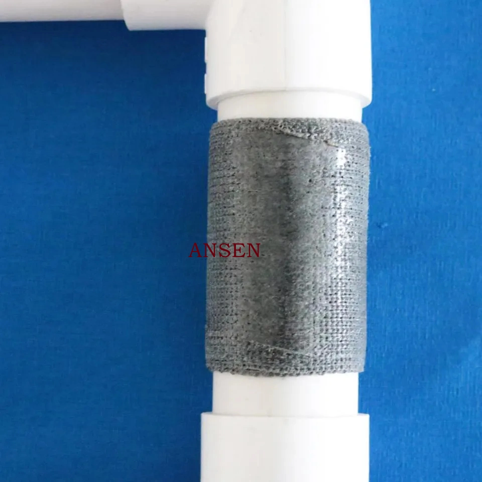 Industrial Water Activated PU Resin Pipe Leak Repair Bandage Fiberglass Fix Tape