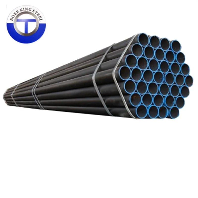 DIN1629 DIN17175 ASTM A192 A179 A210 tubo de acero sin costura P5 P9 P11 tubo de acero sin costuras de carbono para material de construcción