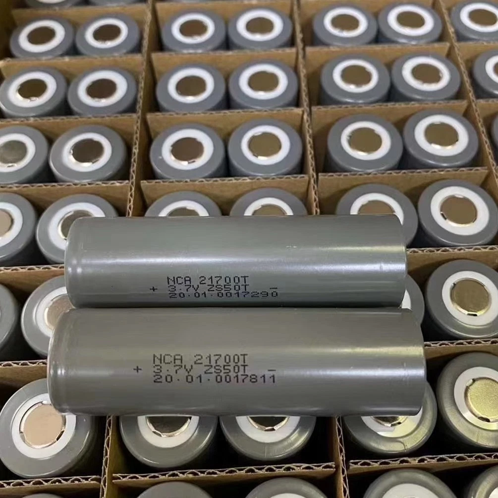 Listo para enviar 21700 batería de litio NCR21700t 4800mAh 3,7V 10A