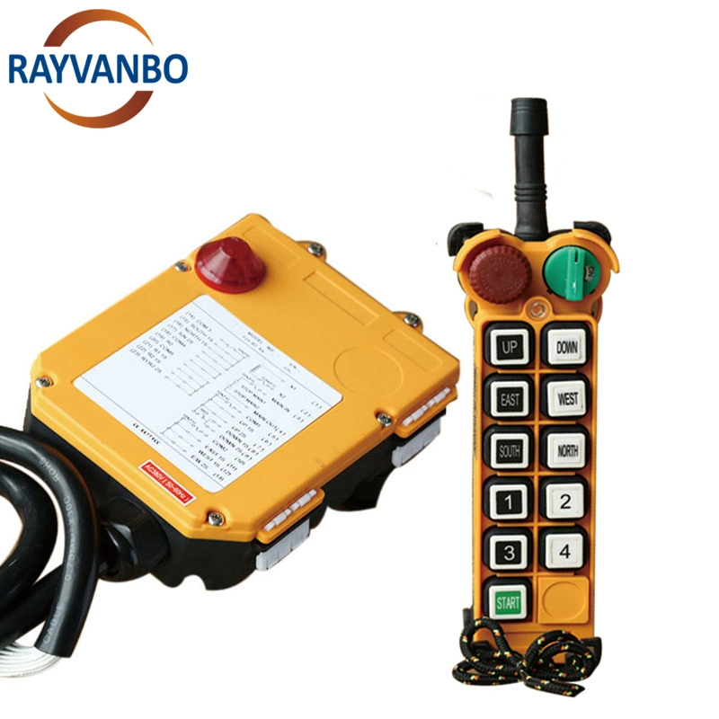 Power Hoist Wire Rope Electric Hoist Crane with Wireless Remote Control Joystick F24-10d