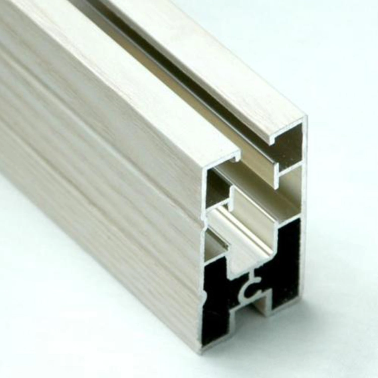 Revestimento a pó Ligas Caixa de alumínio de extrusão de feixe de suporte para perfil de alumínio