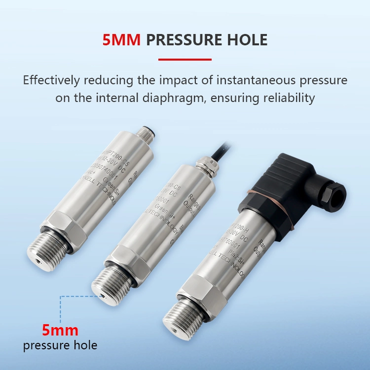 Pressão personalizada SS316L de aço inoxidável inteligente e de elevada precisão Sensor