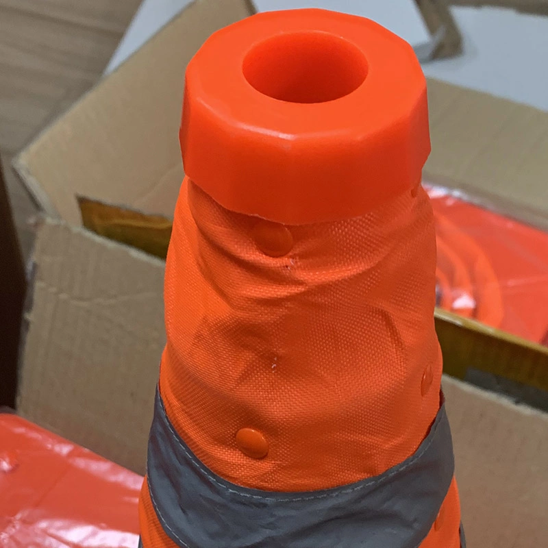 50cm Collapsible Traffic Cone with PP Basement