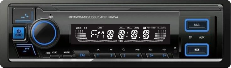Fashion Design Car Audio with FM/SD/USB MP3 Player Va Screen