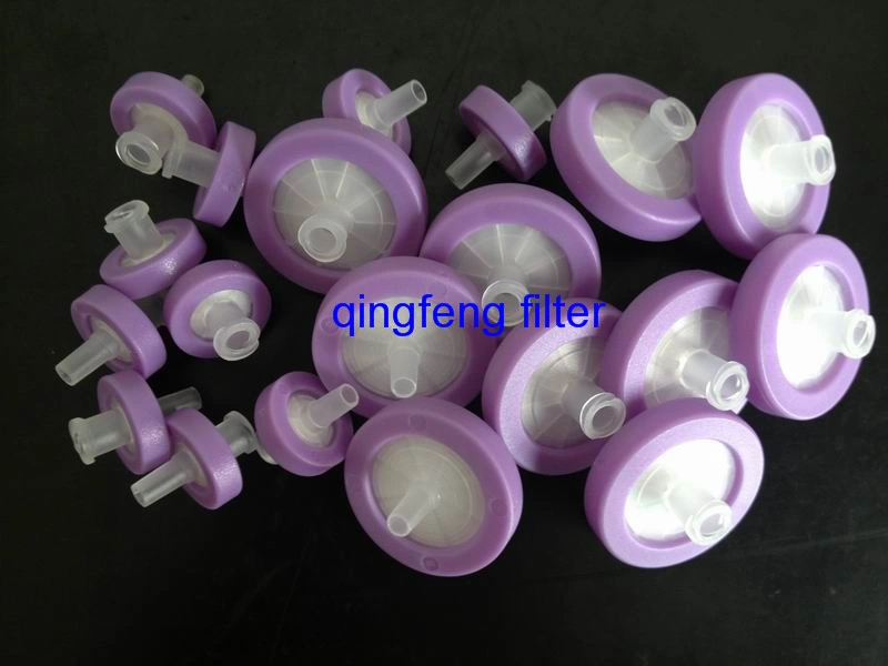 0.45um PTFE 25mm Sterile Syringe Filter for HPLC