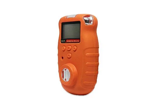 Real Time Clock Display Portable Single Gas Detector