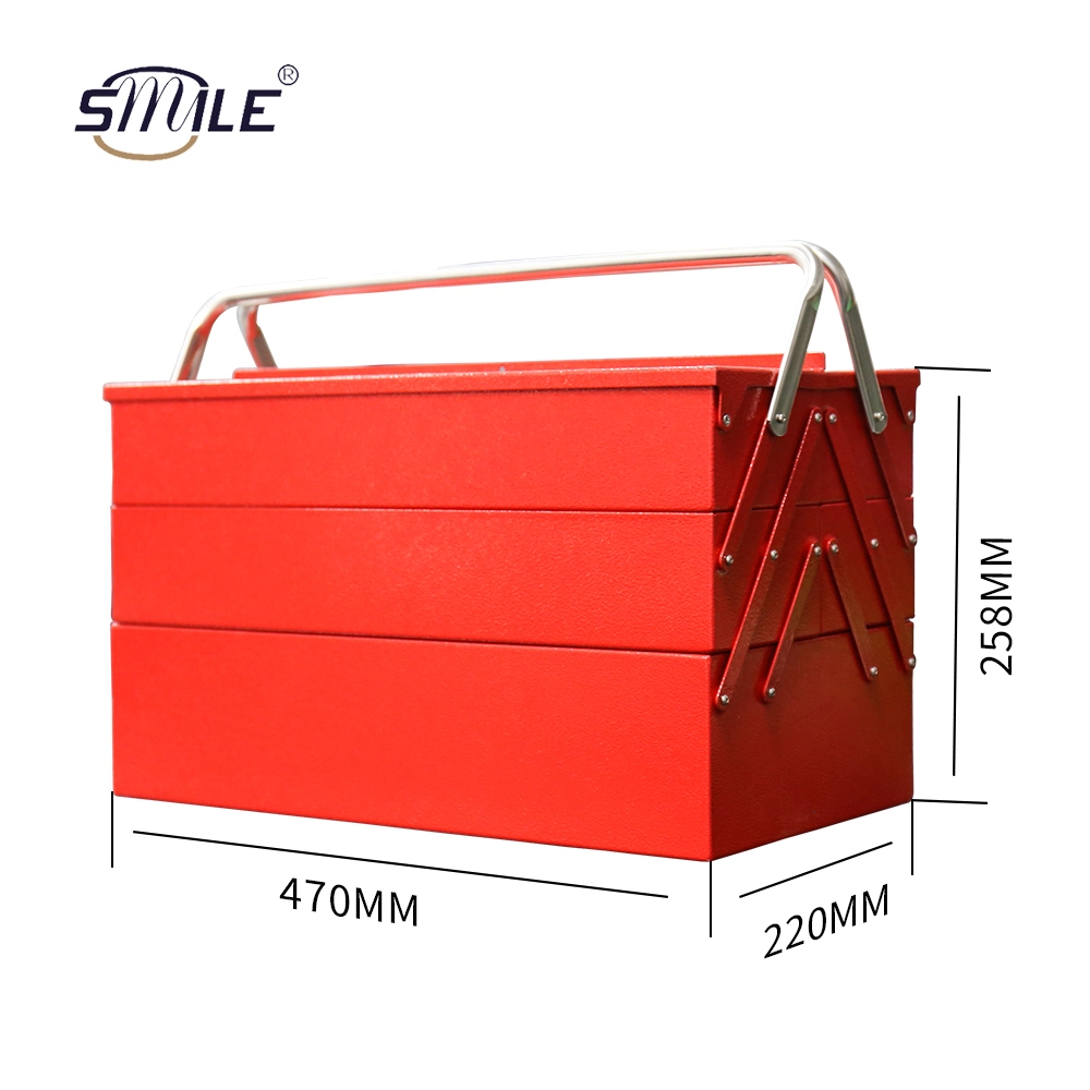 Smiletech Manufacturers Direct Three -Layer Two-Color Hand-Held Toolbox