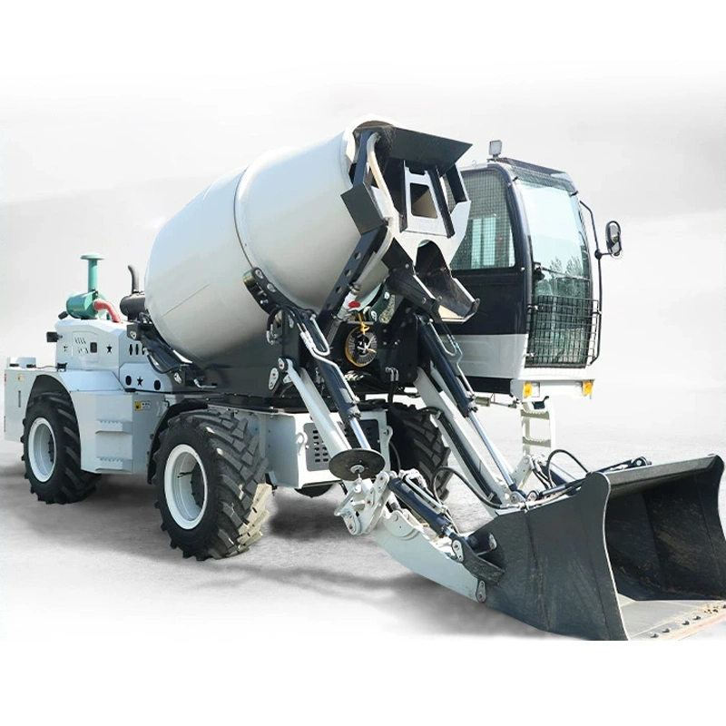 Self Loading Concrete Mixer Truck Construction Equipment for Sale